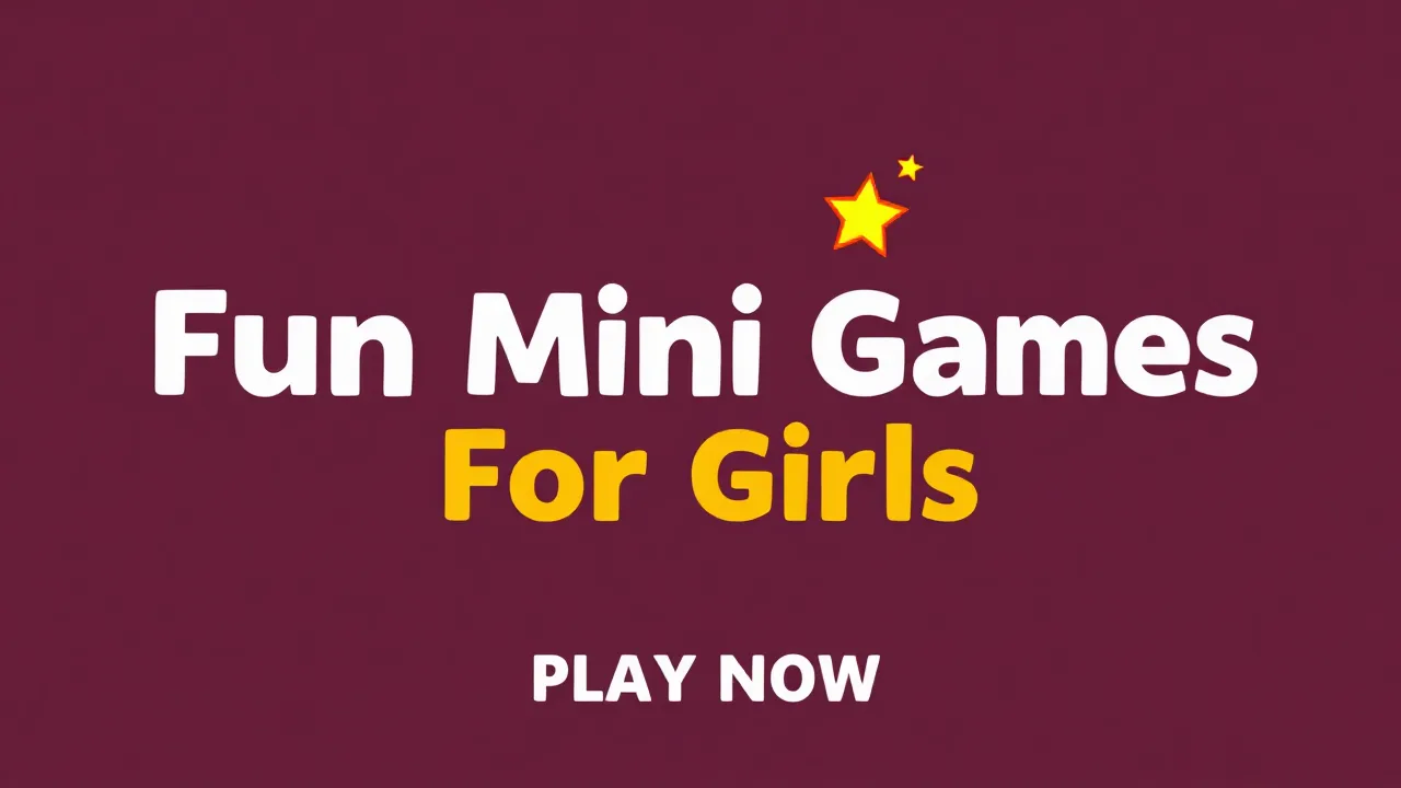Fun Mini Games For Girls: Play Now image