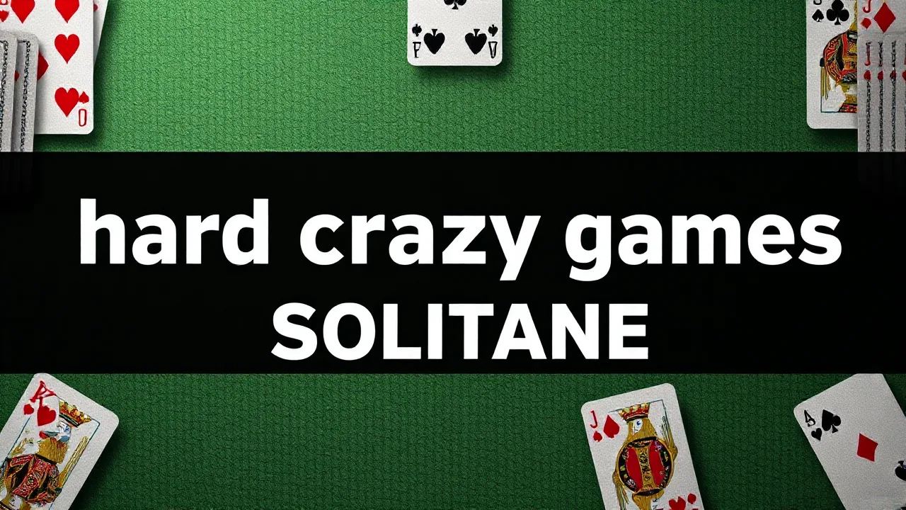 Mastering the hard crazy games solitaire Challenge image