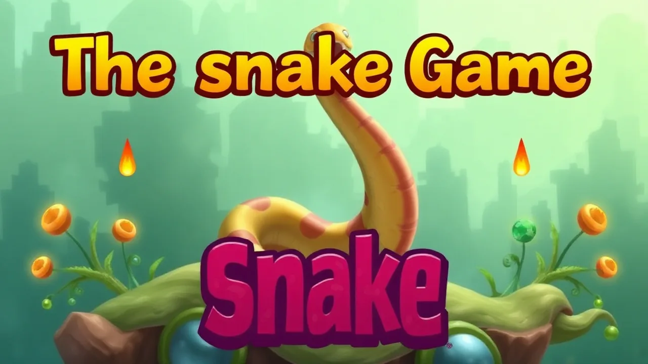 The snake Game Arcade Adventure with Magic and Action image