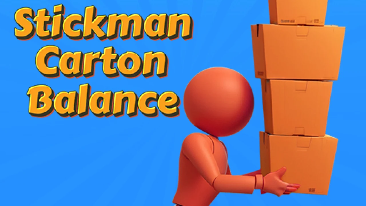 Play StickMan Cartoon Balance for Fun Action image