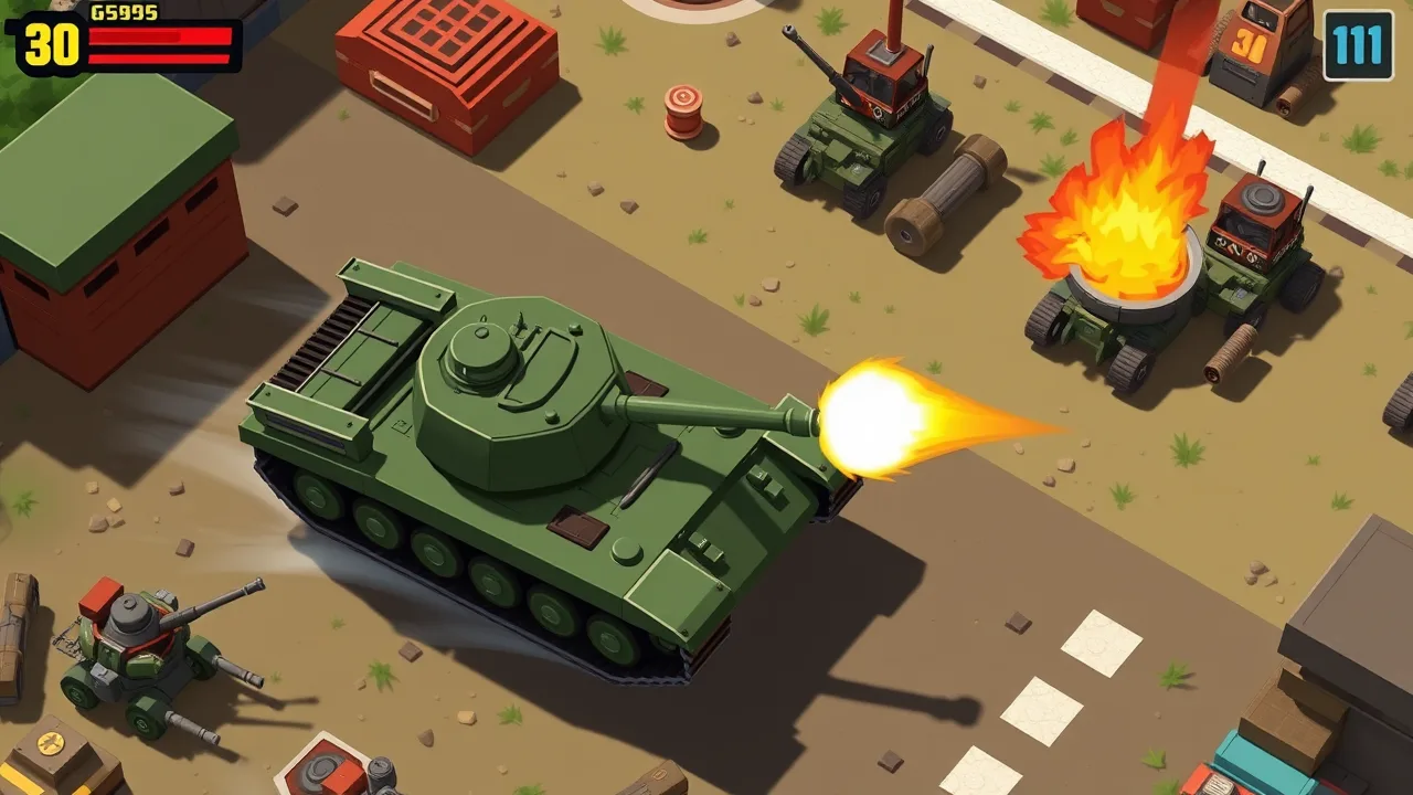 crazy games unblocked easy tank strategies for quick wins image