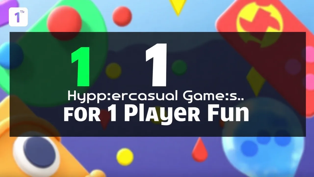 The Best Hypercasual Games for 1 Player Fun image