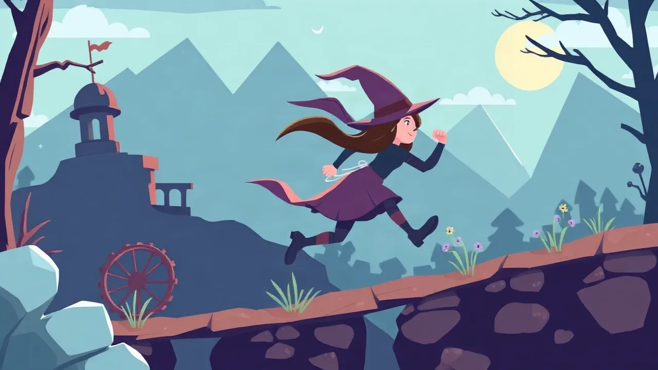 The Thrill of the Chase in Running Witch image