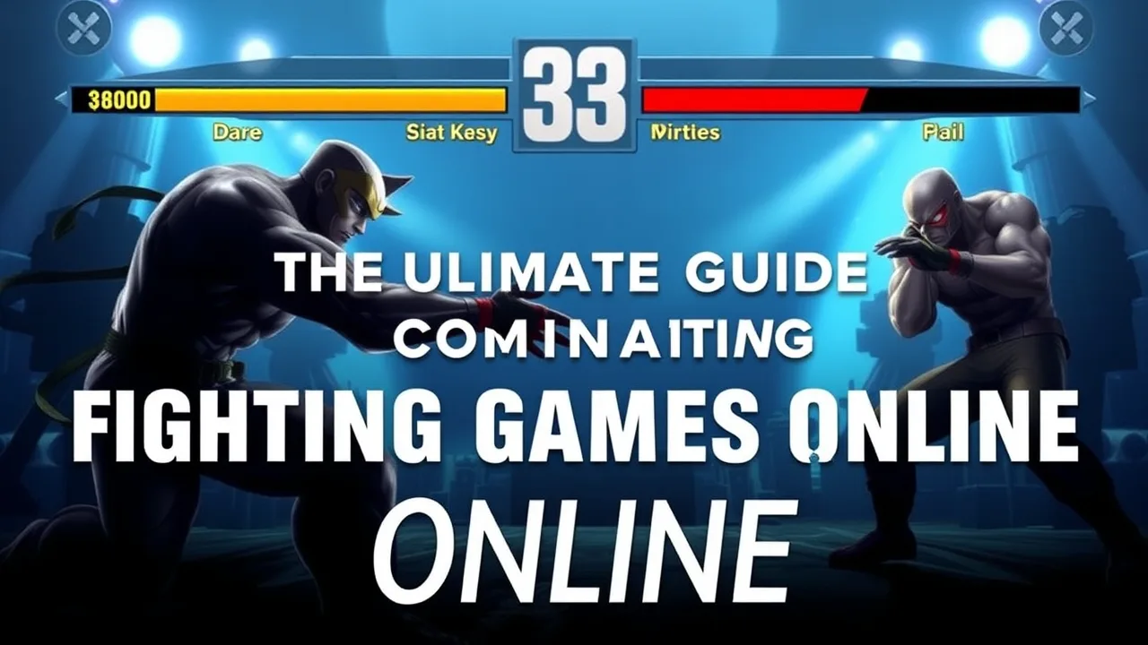 The Ultimate Guide to Dominating Fighting Games Online image