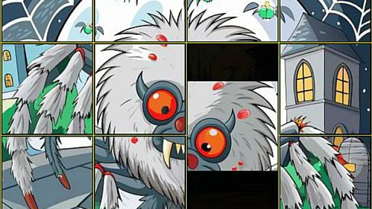 Spooky Slider: Fun Fantasy Slide Game for Kids image