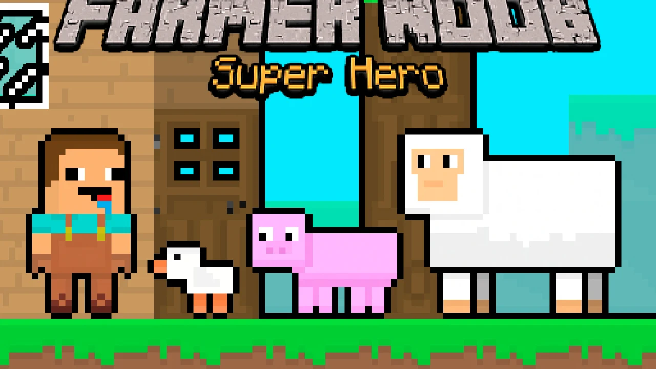 Farmer Noob Super Hero Arcade Adventure Guide image