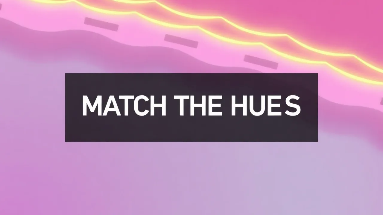 Match The Hues: A Colorful Hypercasual Challenge image