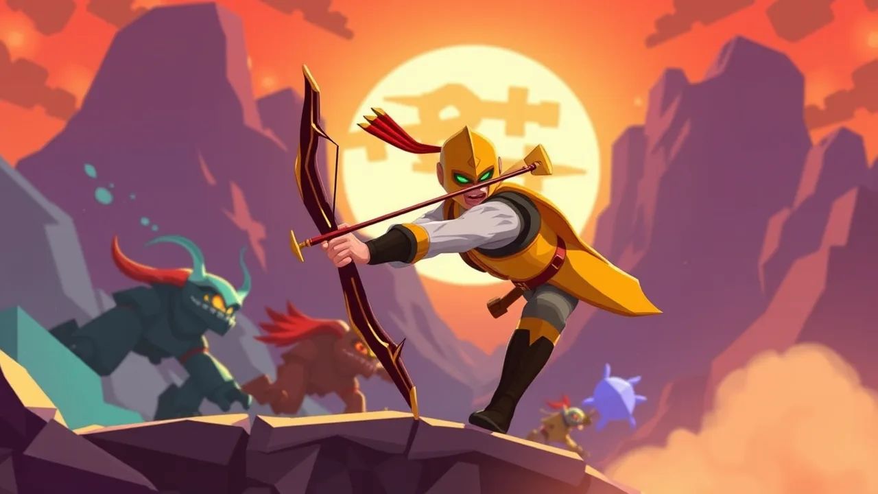 Archer Super Hero: The Ultimate 1 Player Action Game image