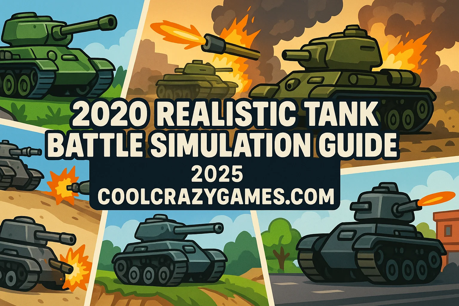 2020 Realistic Tank Battle Simulation Guide for Tactical Players image