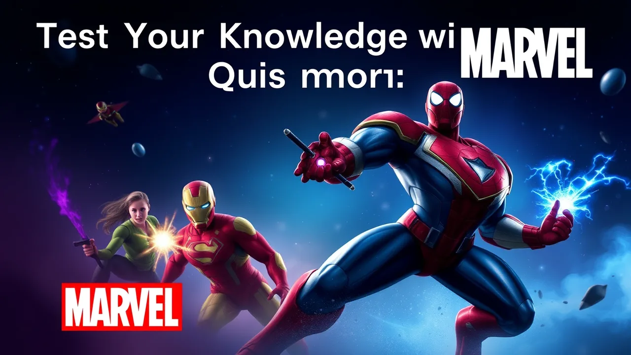 Test Your Knowledge with Quiz: marvel image