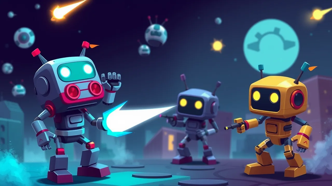 Play instant crazy robot games unblocked for free online image