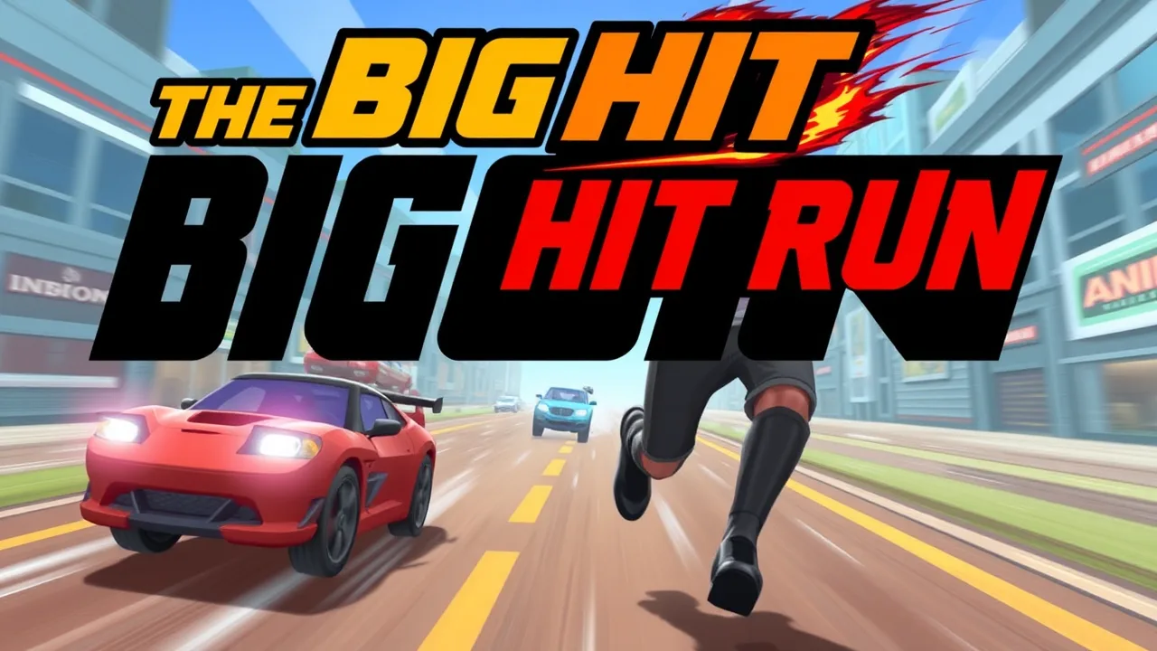 The Big Hit Run: Fast Racing Action image