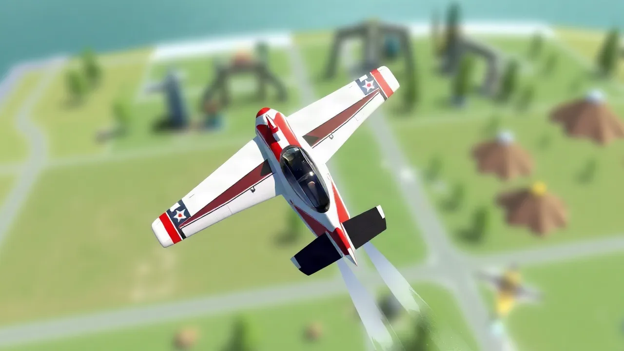Mastering Aerial Tricks in the Stunt Plane Game image
