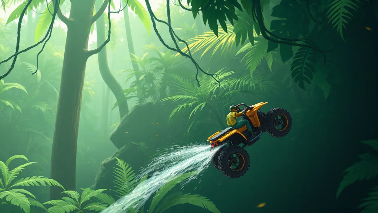 Thrilling Jungle Racing in Adventure Jungle image