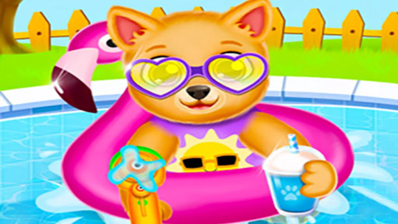 Newborn Puppy Baby Shower Fun Hypercasual Game image