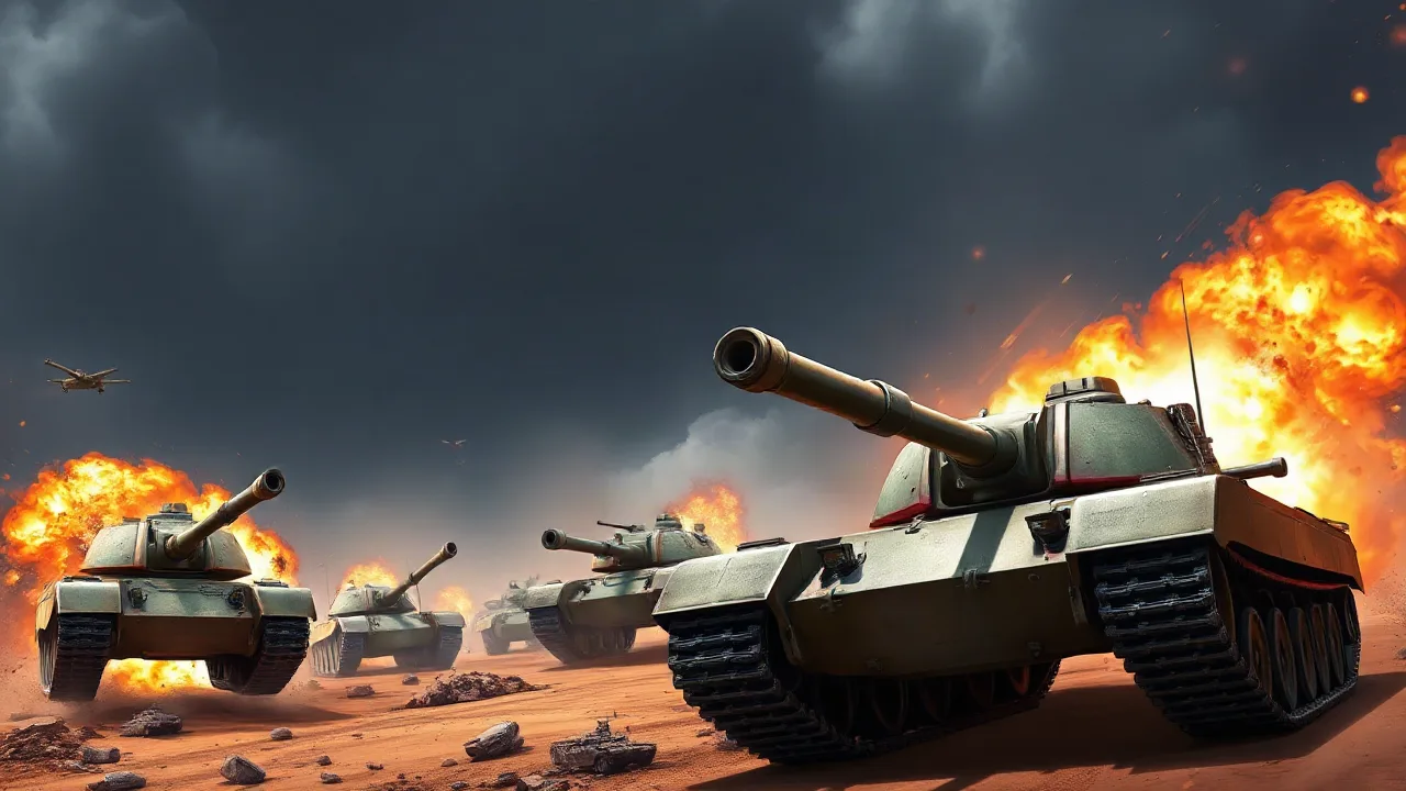 Dive Into the Explosive Action of Super Tank Hero image