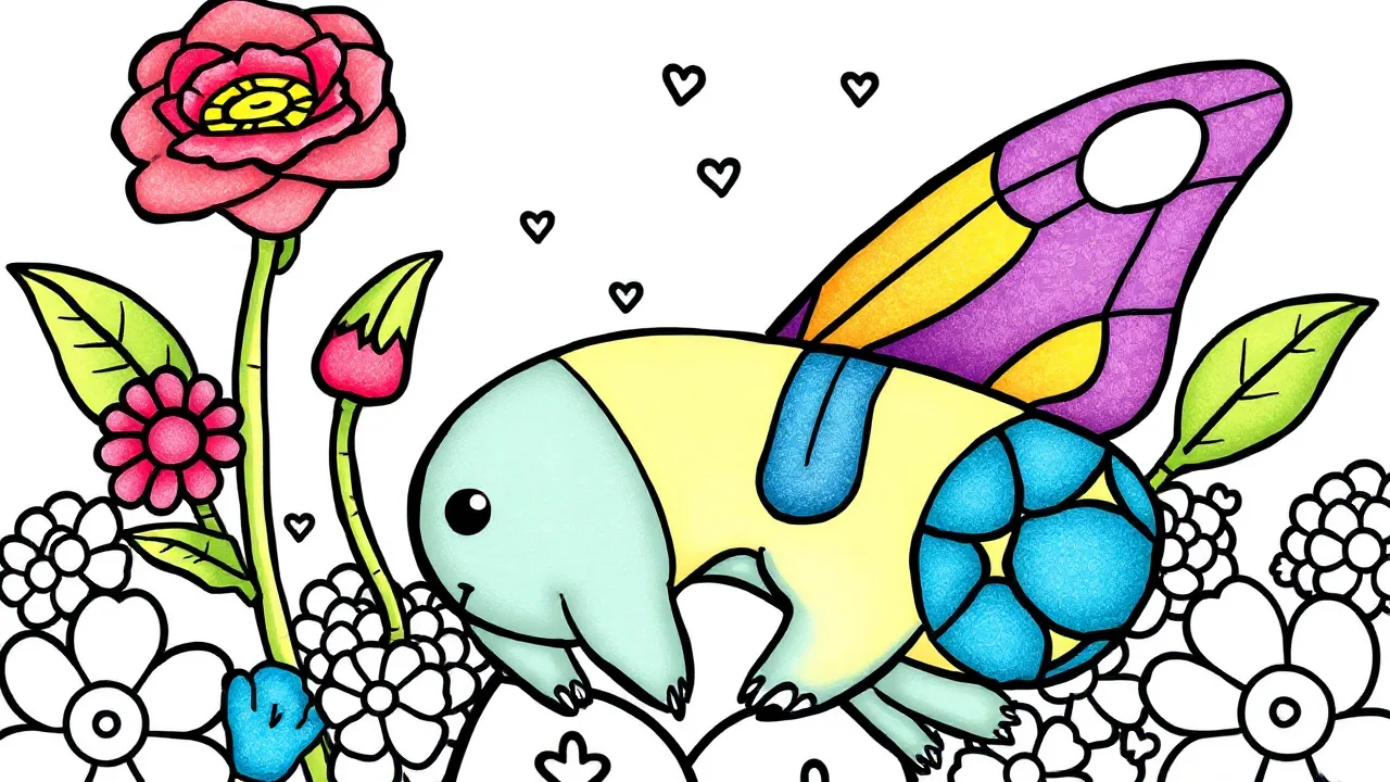 Relaxing Coloring Games Online for Stress Relief image