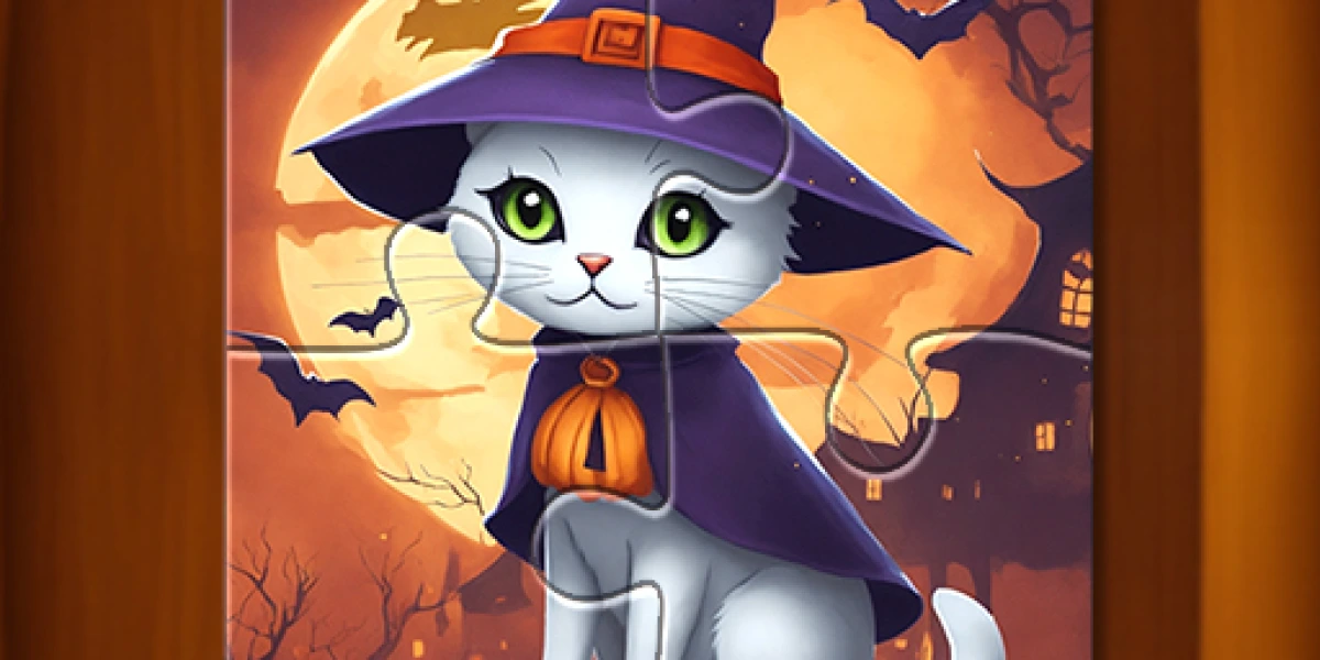 Spooky Halloween Jigsaw Puzzle Action Game for Halloween image