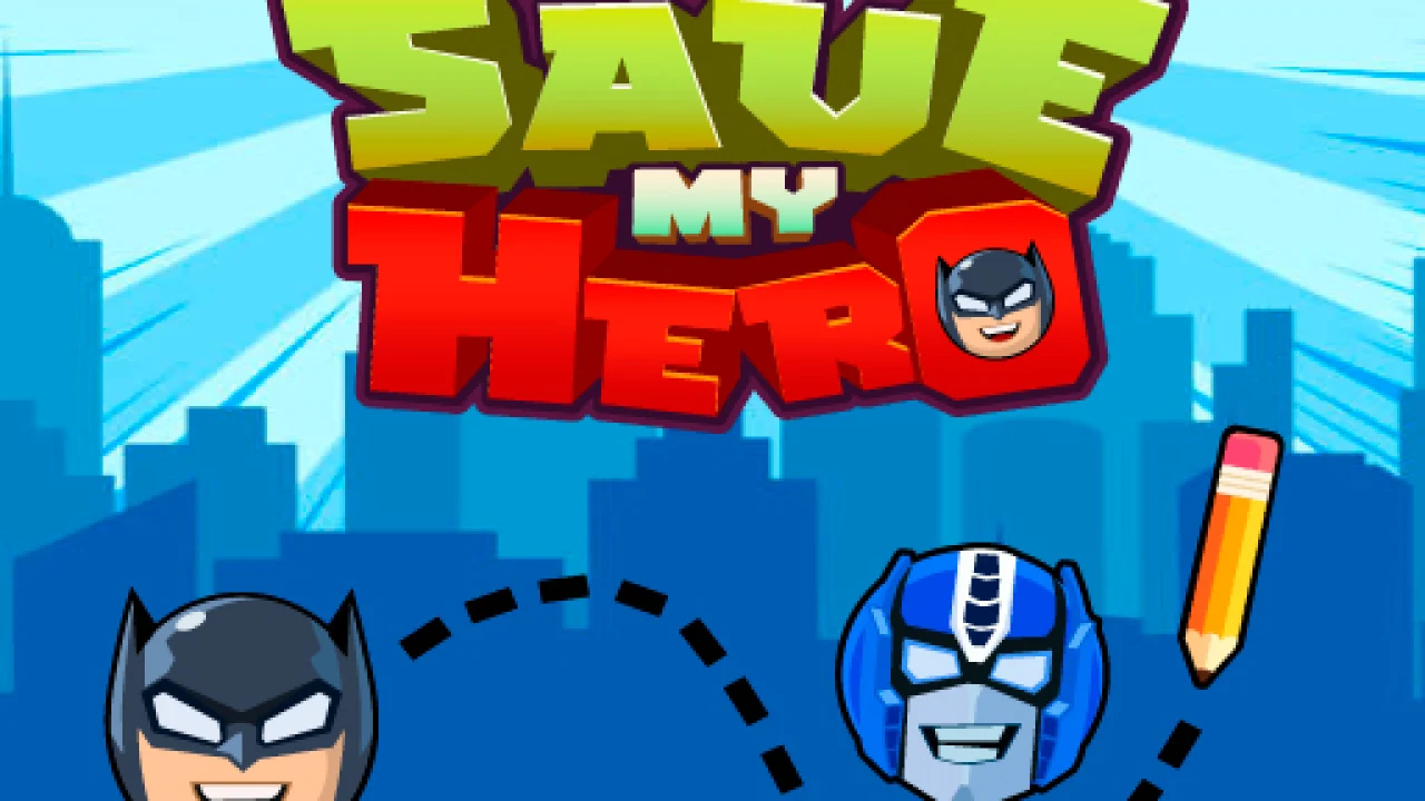 Draw to Save my Hero Action Game with Drawing Fun image