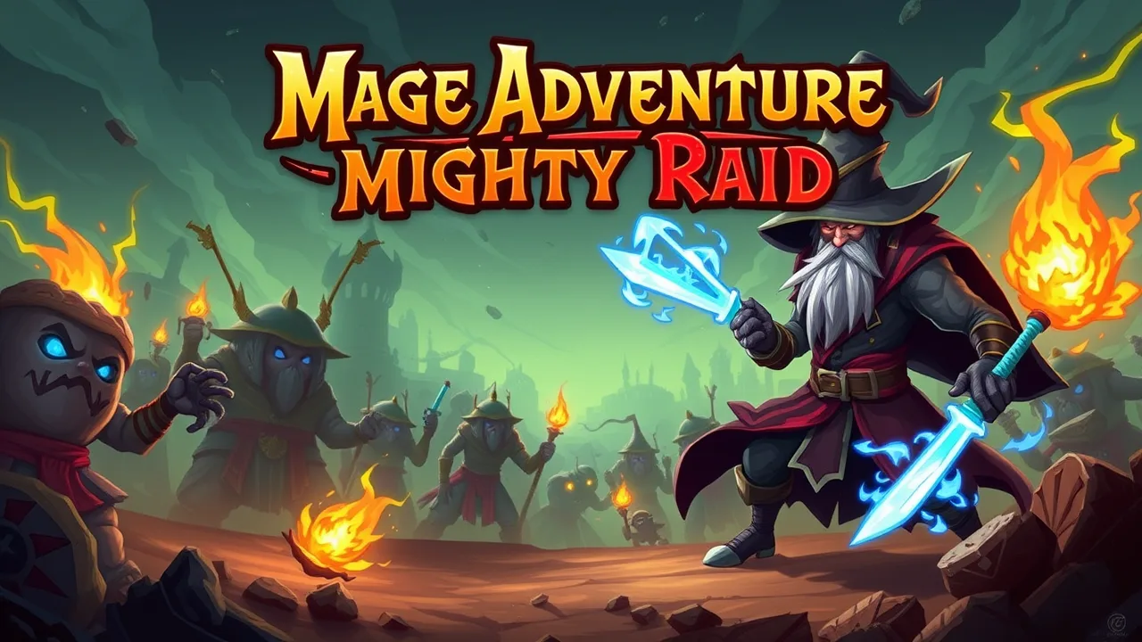 Mage Adventure: Mighty Raid - Arcade Action image