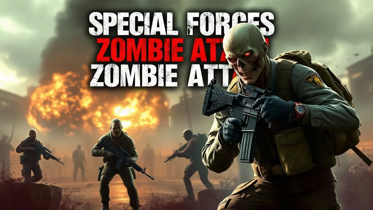 Special Forces War Zombie Attack: Undead Action image