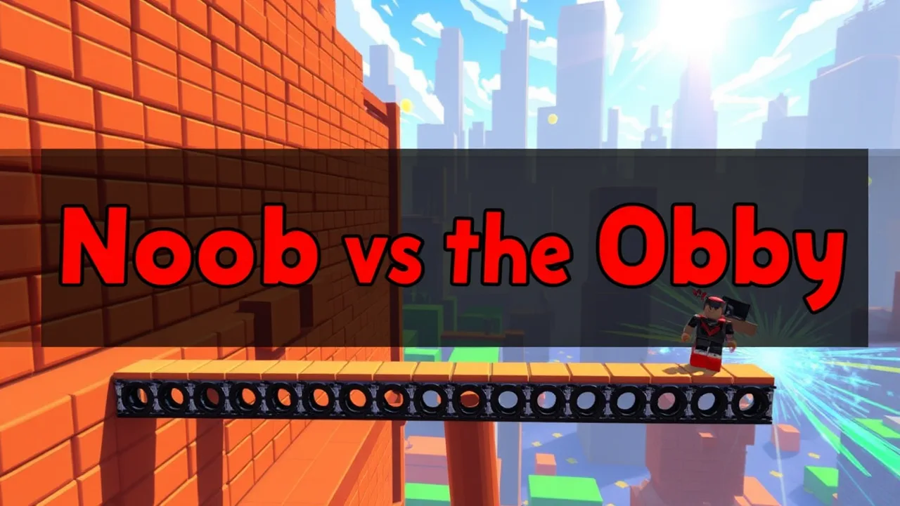 Mastering the Obby: Noob vs Pro Super Hero image