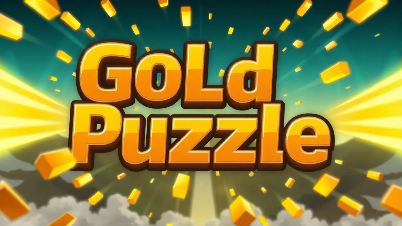 GoldPuzzle: Fast-Paced Block Puzzle Action for One Player image