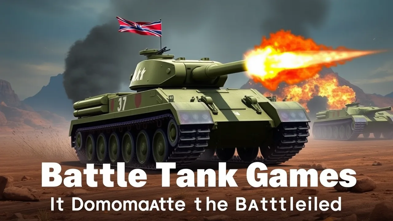 Top Battle Tank Games to Dominate the Battlefield image