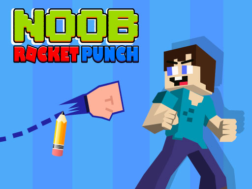 Noob Rocket Punch: Fun Hypercasual Punching Game image