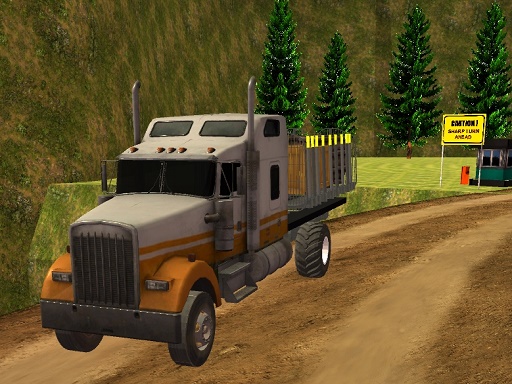 Offroad Driving Truck Transport Forest Simulator Guide image