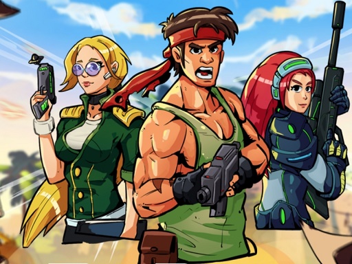 Metal Shooter Brother Squad Cartoon Network Firefighters Game image