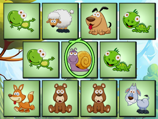 Spot Unique Animal: Fun Skill Puzzle Challenge image