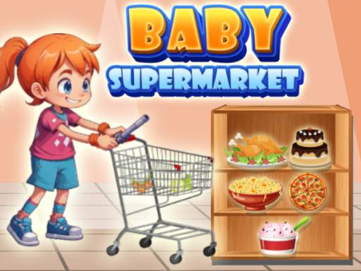 Fun Baby Supermarket For Kids Educational Play image