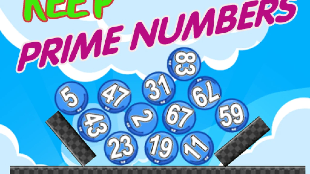 Top Math Racing Game Keep Prime Numbers with Paintball Airplane Fun image