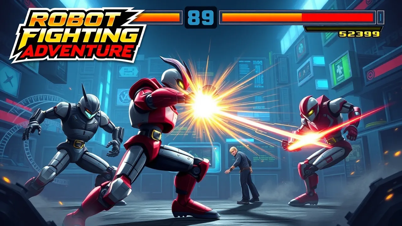 Robot Fighting Adventure: The Ultimate Street Fighting Experience image