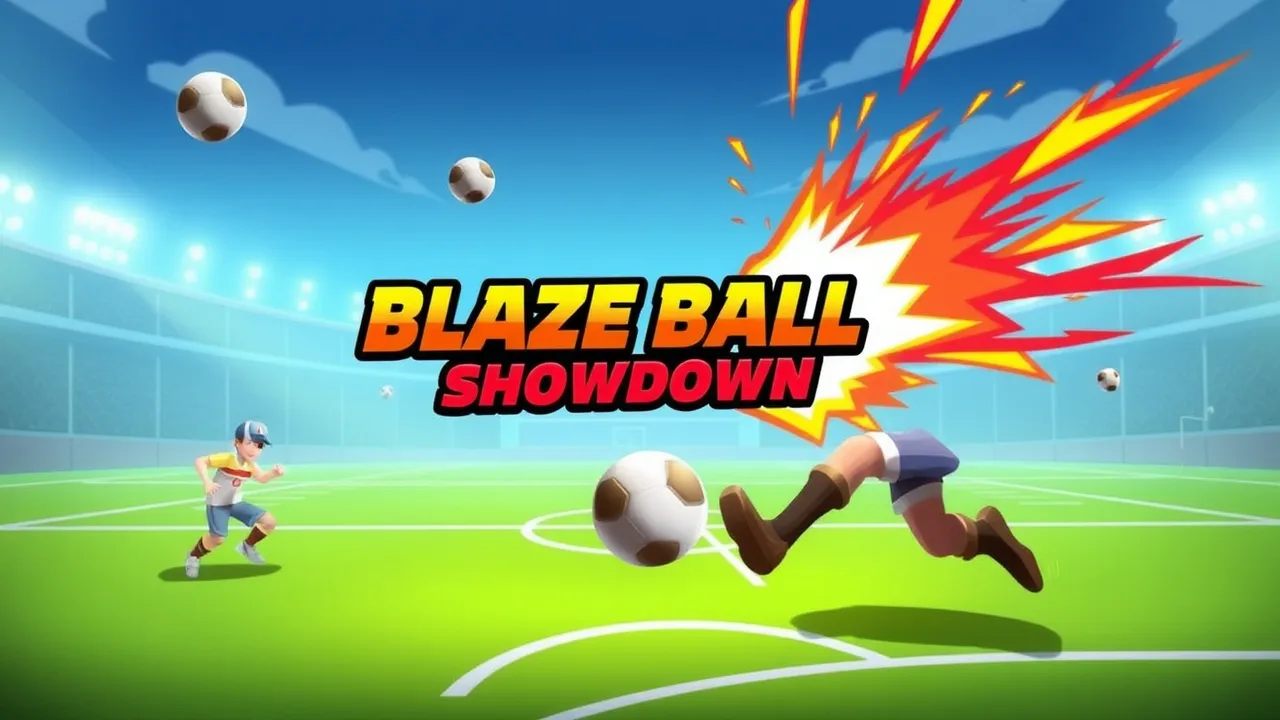 Blaze Ball Showdown: Ultimate 2 Player Ball Sports Game image