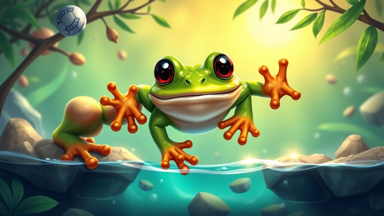 Hunt feed the frog 3 Brings Action-Packed Animal Fun image