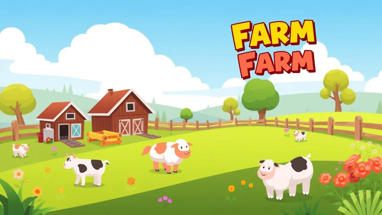 Fun Family Farming with Kids Animal Farm image