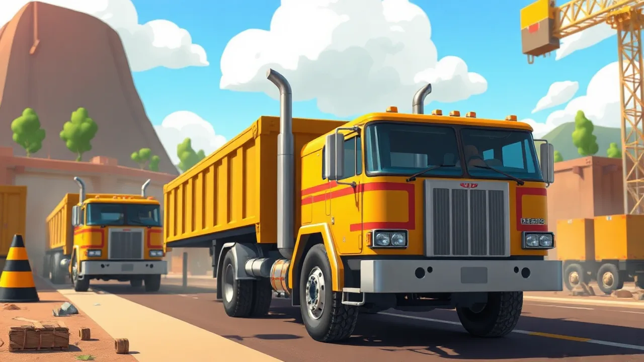 Truck Simulator Construction: Ultimate Driving Simulation image