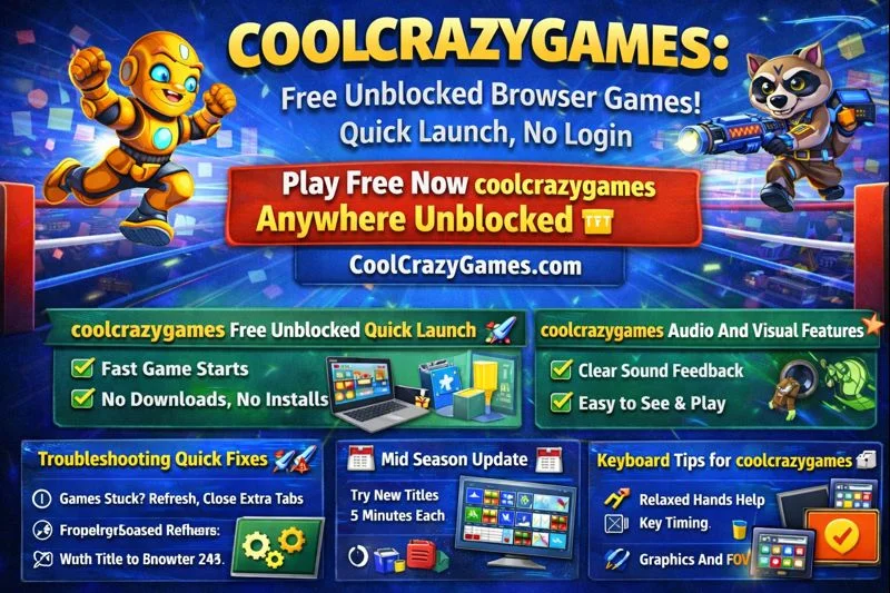 Coolcrazygames: Quick Browser Fun With One Click Play image