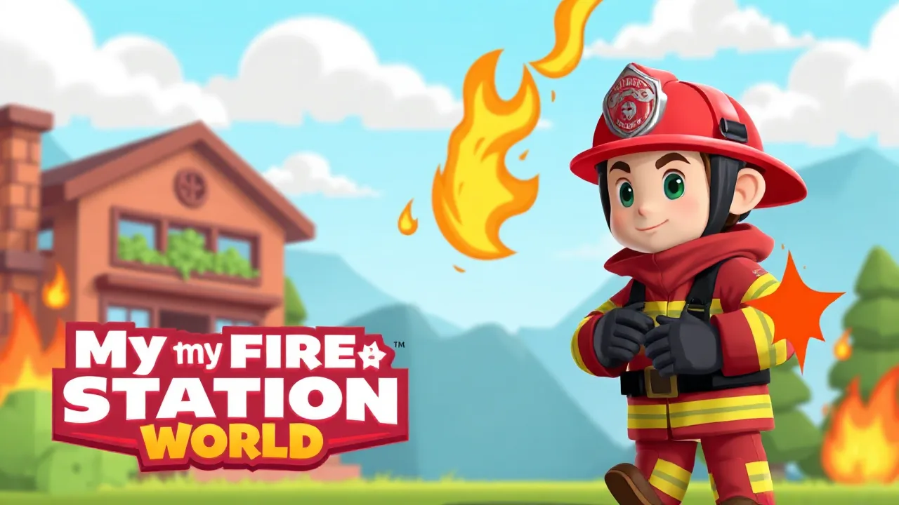 Experience the Thrill of My Fire Station World image
