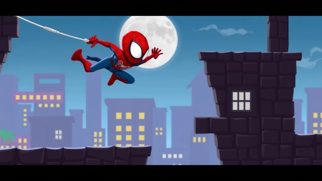 Spider Boy Brings Fast-Paced Arcade Action to Android image