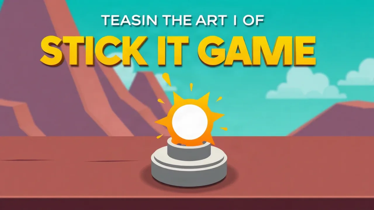 Mastering the Art of Stick It Game image
