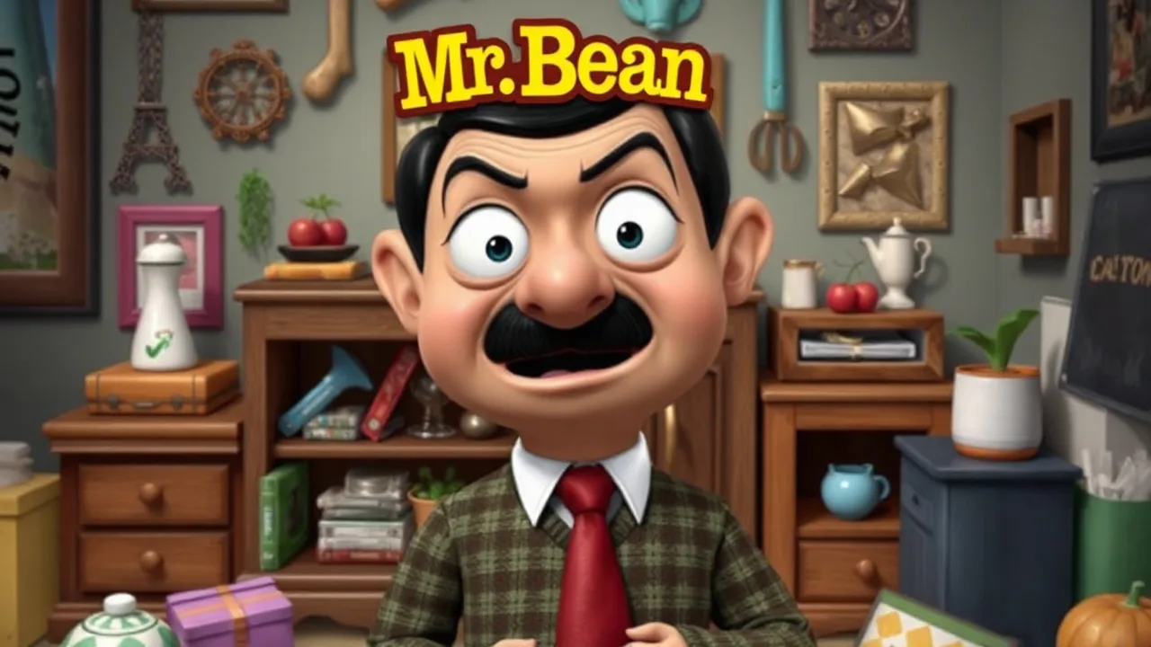Find Hidden Objects with Mr. Bean Hidden Objects image