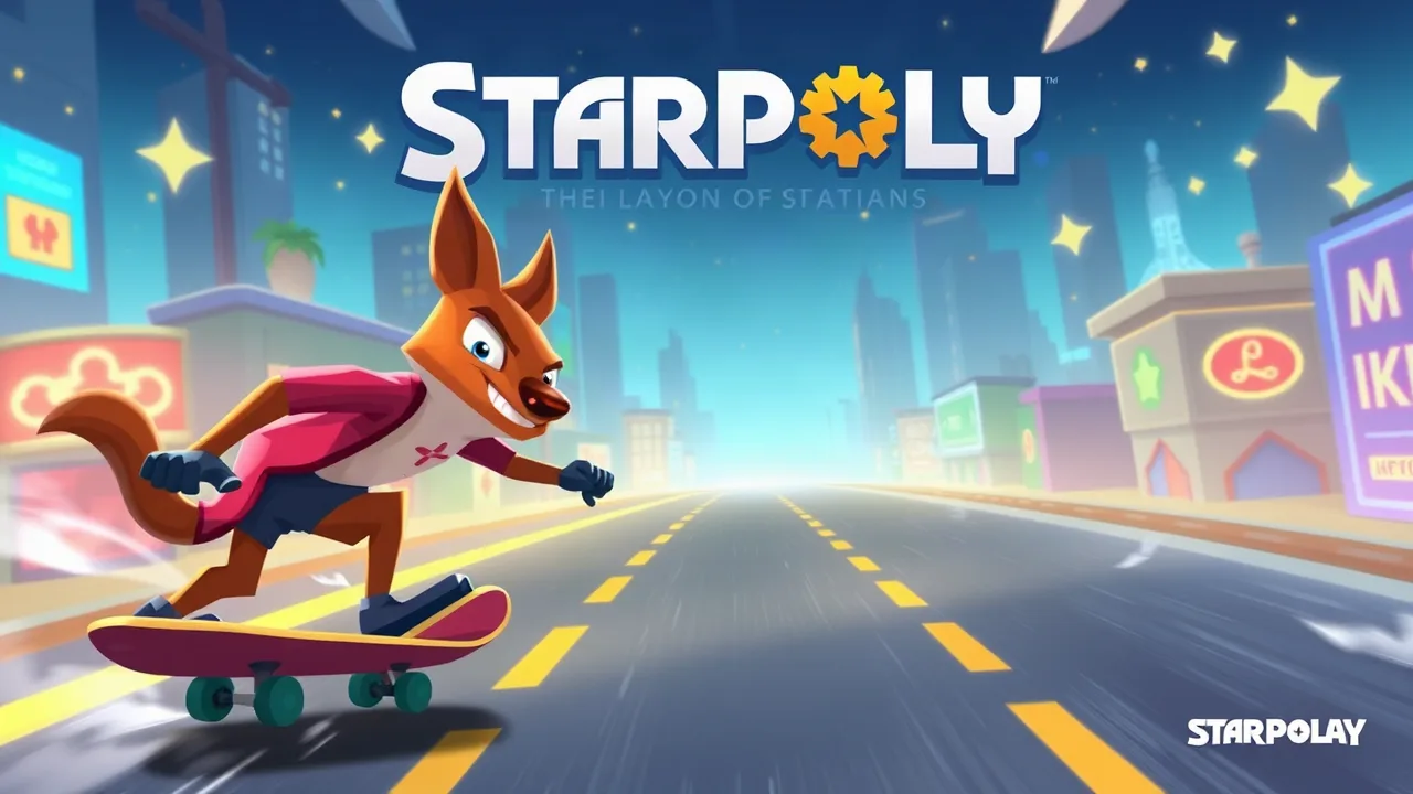 Starpoly: A Unique Blend of Card Strategy and Skateboard Action image