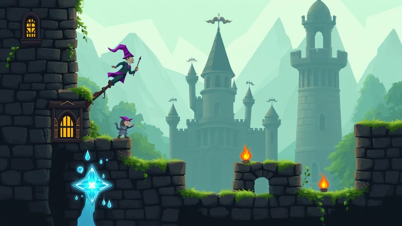 Escape the Castle in The wizard Elion image