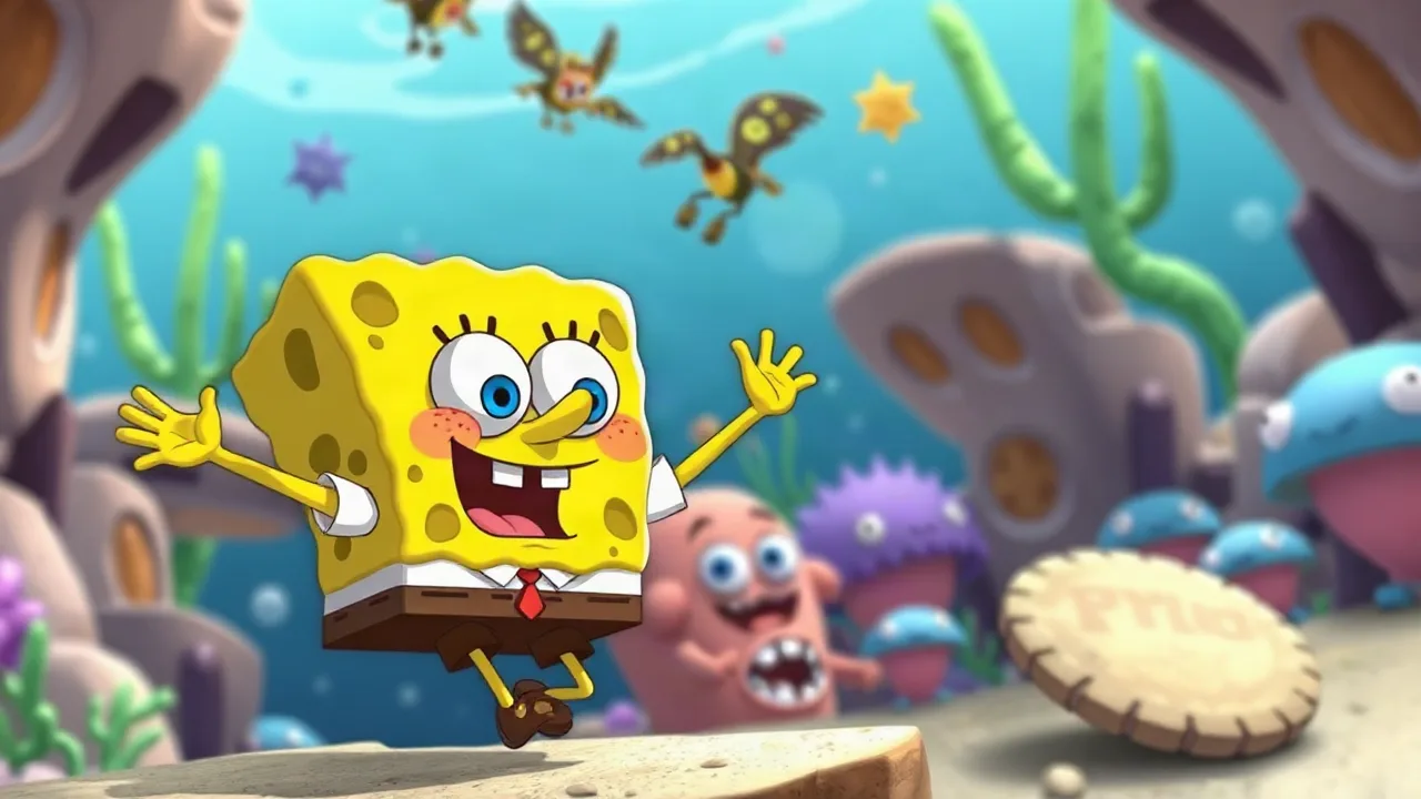 Dive Into the 2D Unity3D Action of Super Hero Sponge image