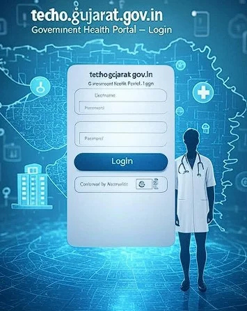 techo.gujarat.gov.in login image