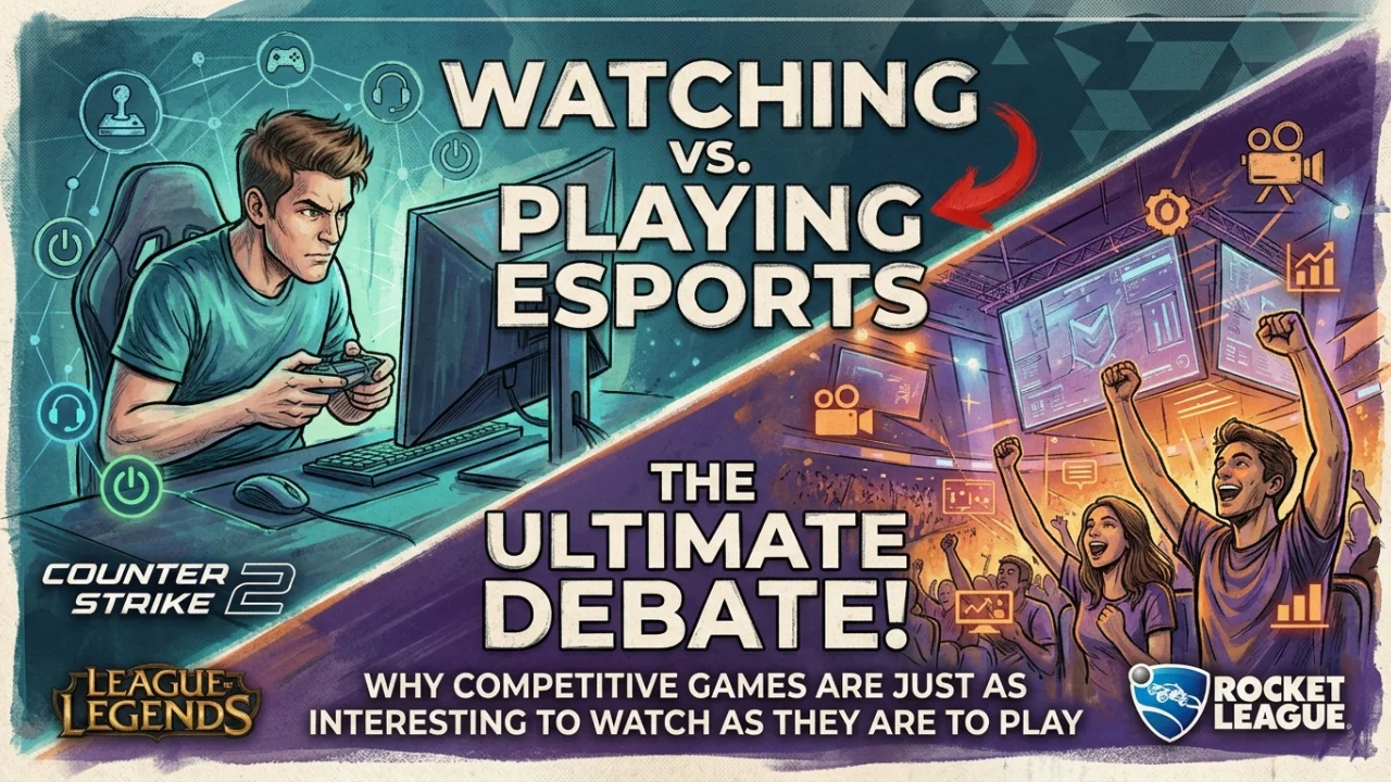 Why Competitive Games Are Just as Interesting to Watch as They Are to Play image